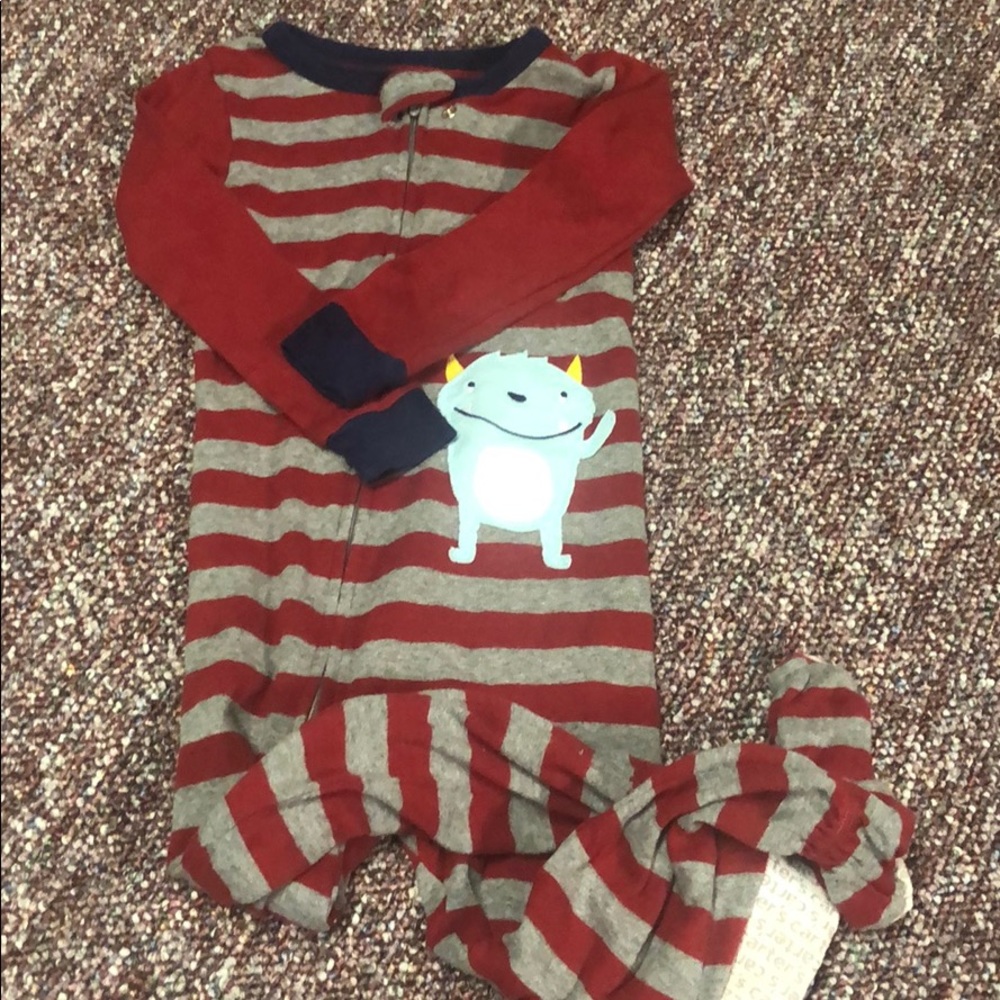 Carters footed pajamas